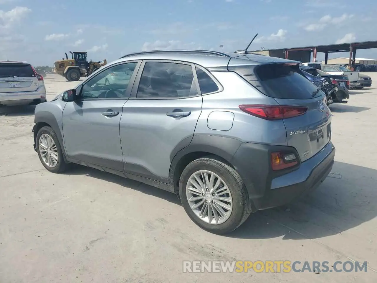 2 Photograph of a damaged car KM8K22AA8MU638416 HYUNDAI KONA 2021
