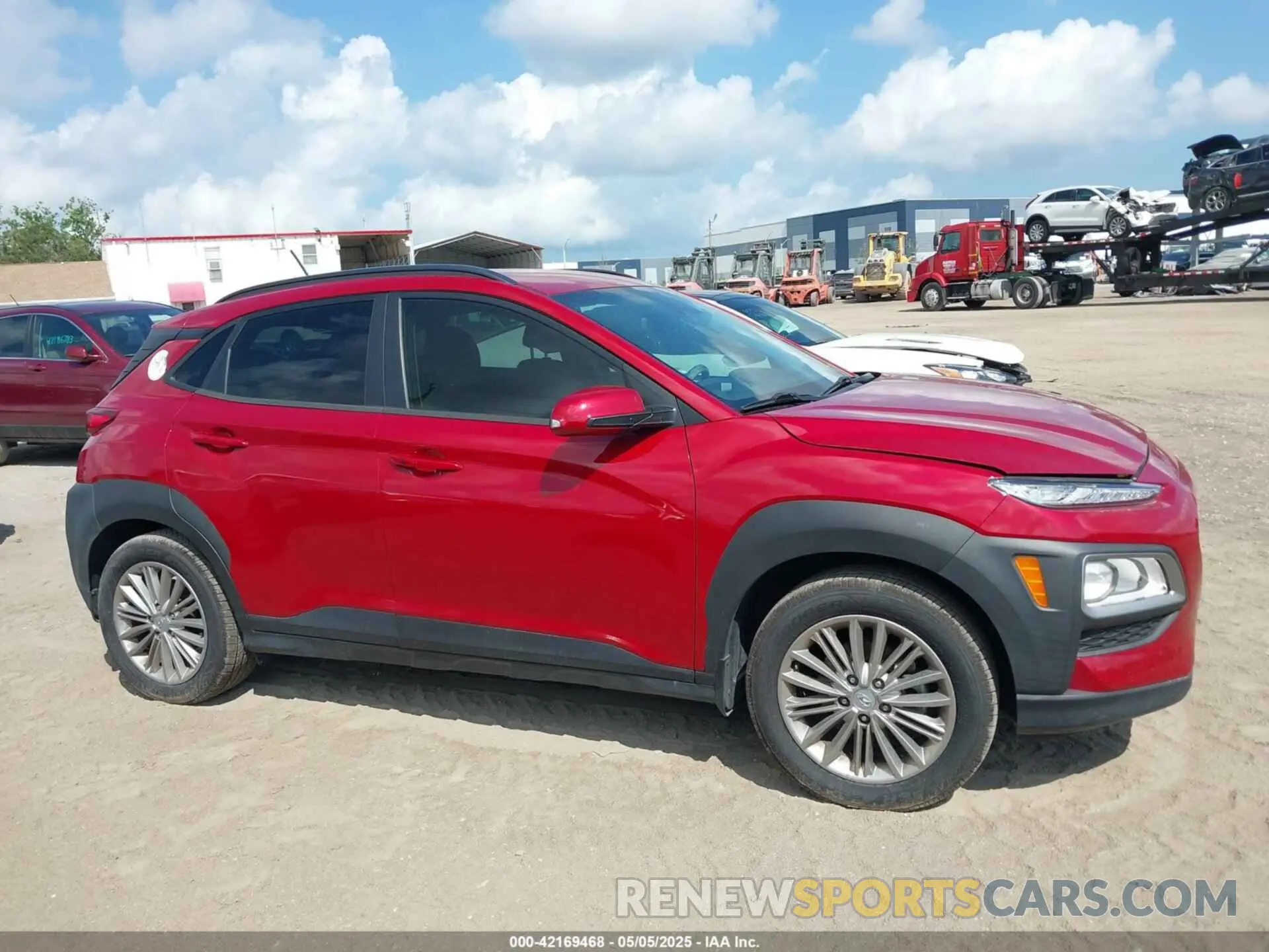 13 Photograph of a damaged car KM8K22AA8MU648394 HYUNDAI KONA 2021