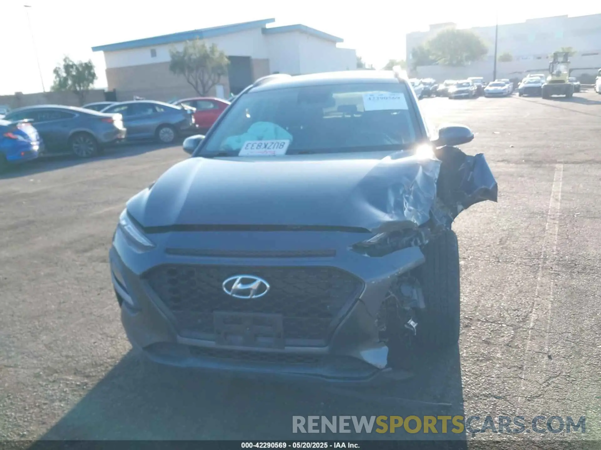 12 Photograph of a damaged car KM8K22AA8MU709713 HYUNDAI KONA 2021