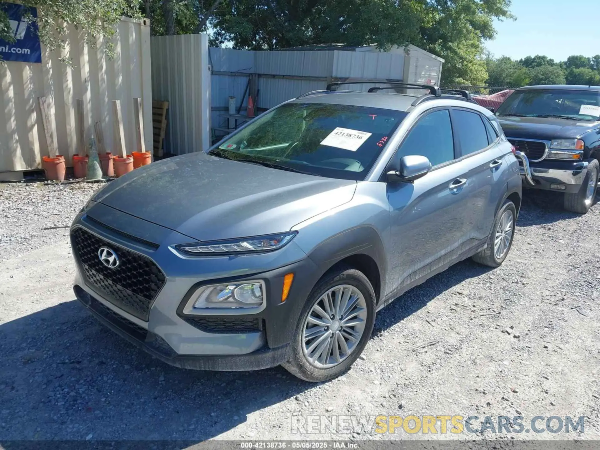 2 Фотография поврежденного автомобиля KM8K22AAXMU603697 HYUNDAI KONA 2021