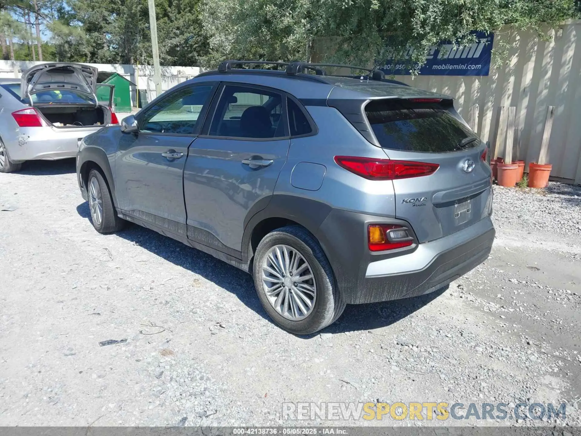 3 Фотография поврежденного автомобиля KM8K22AAXMU603697 HYUNDAI KONA 2021