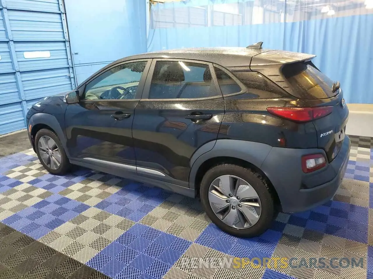 2 Фотография поврежденного автомобиля KM8K23AG2MU132350 HYUNDAI KONA 2021