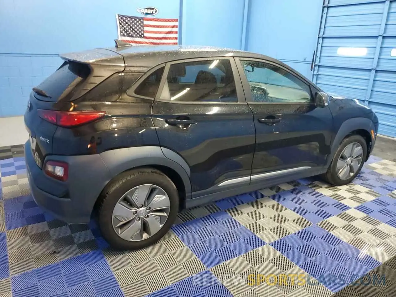 3 Фотография поврежденного автомобиля KM8K23AG2MU132350 HYUNDAI KONA 2021