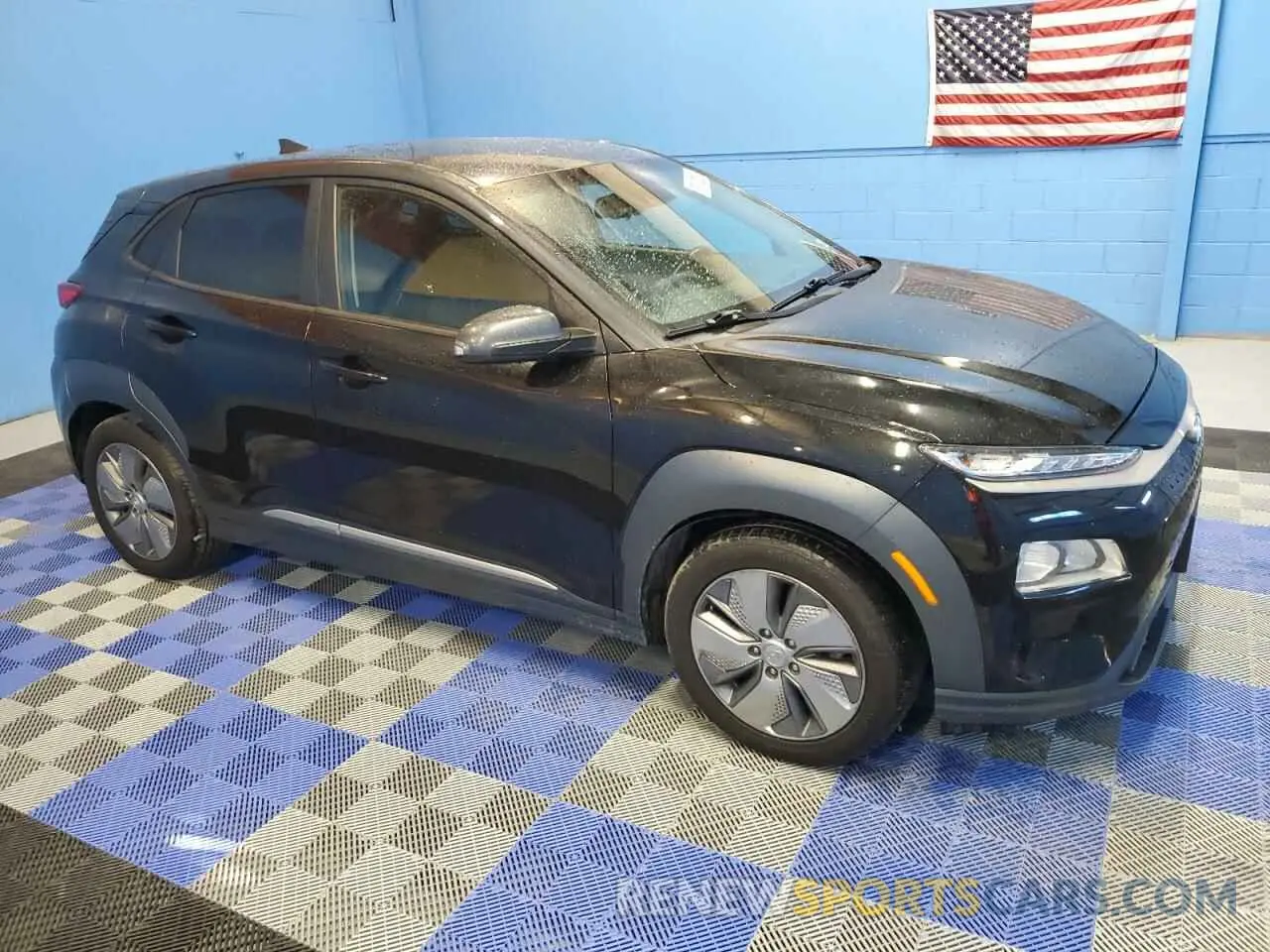 4 Фотография поврежденного автомобиля KM8K23AG2MU132350 HYUNDAI KONA 2021