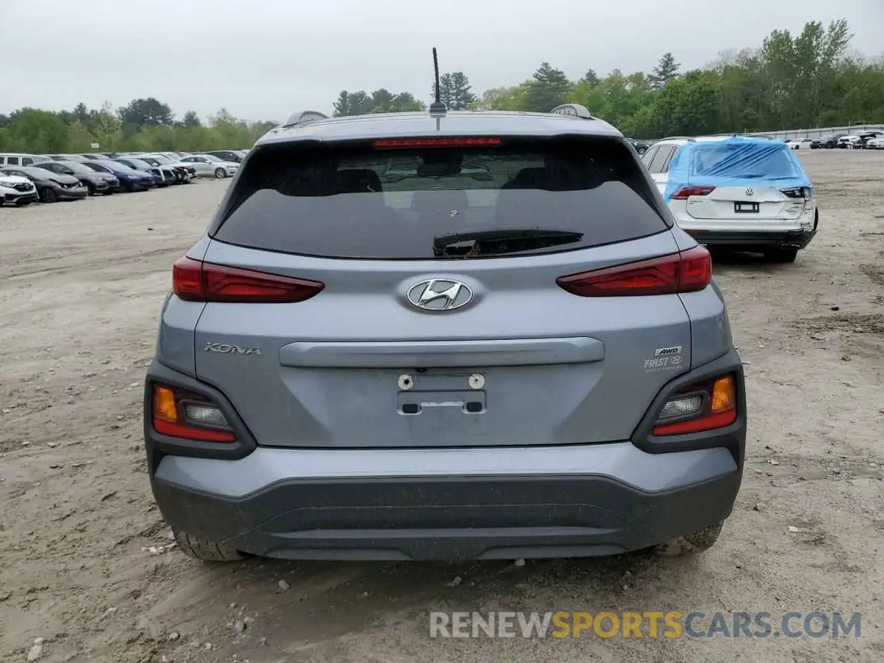 6 Photograph of a damaged car KM8K2CAA0MU655085 HYUNDAI KONA 2021