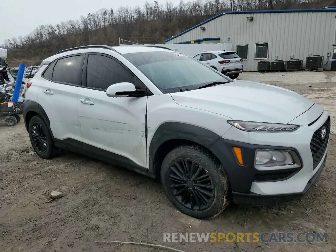 4 Photograph of a damaged car KM8K2CAA1MU631877 HYUNDAI KONA 2021
