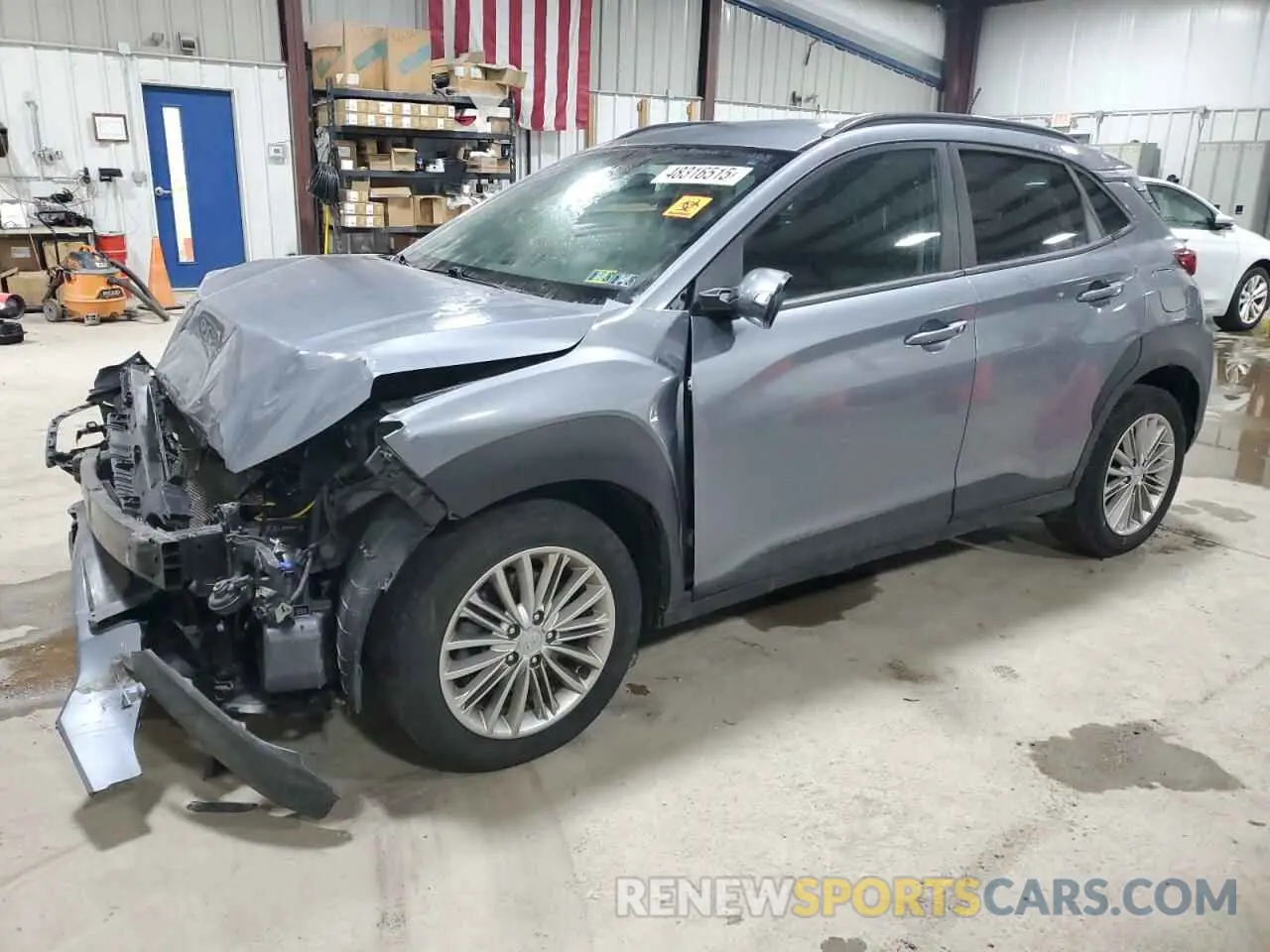 1 Фотография поврежденного автомобиля KM8K2CAA2MU708630 HYUNDAI KONA 2021