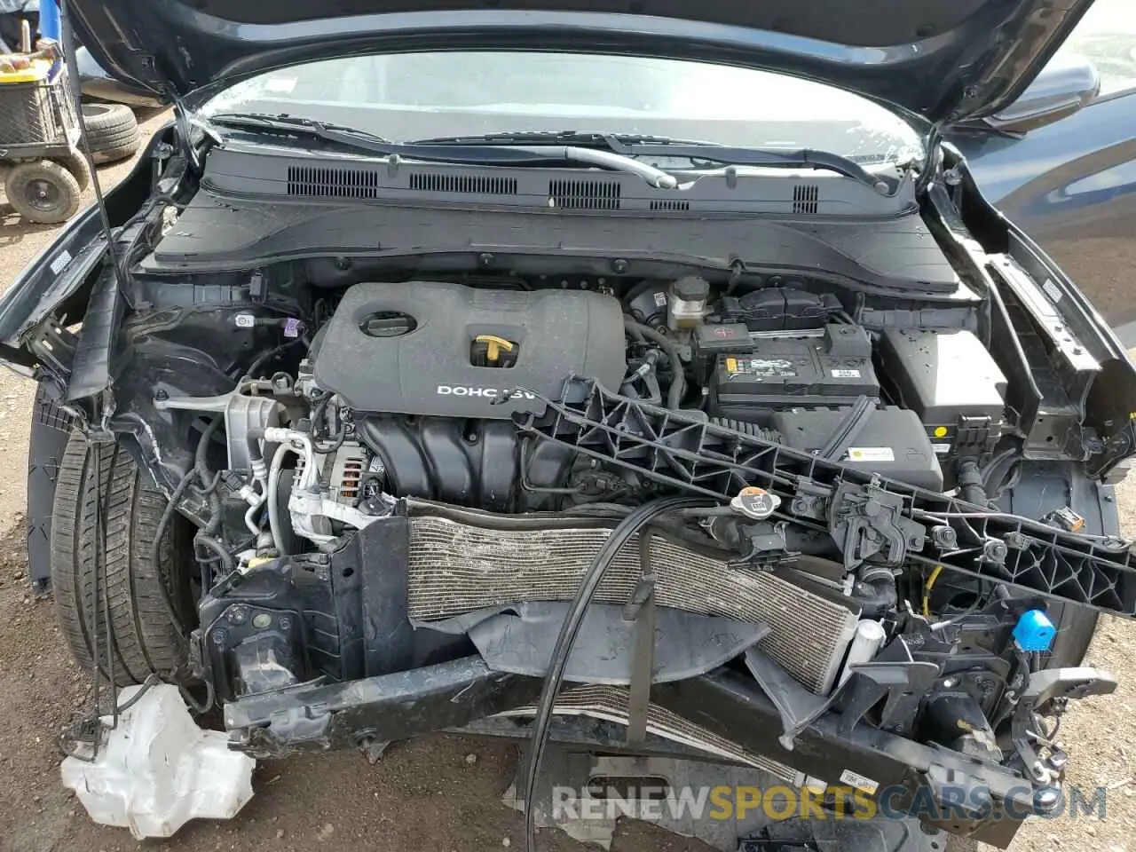 13 Photograph of a damaged car KM8K2CAA2MU733561 HYUNDAI KONA 2021
