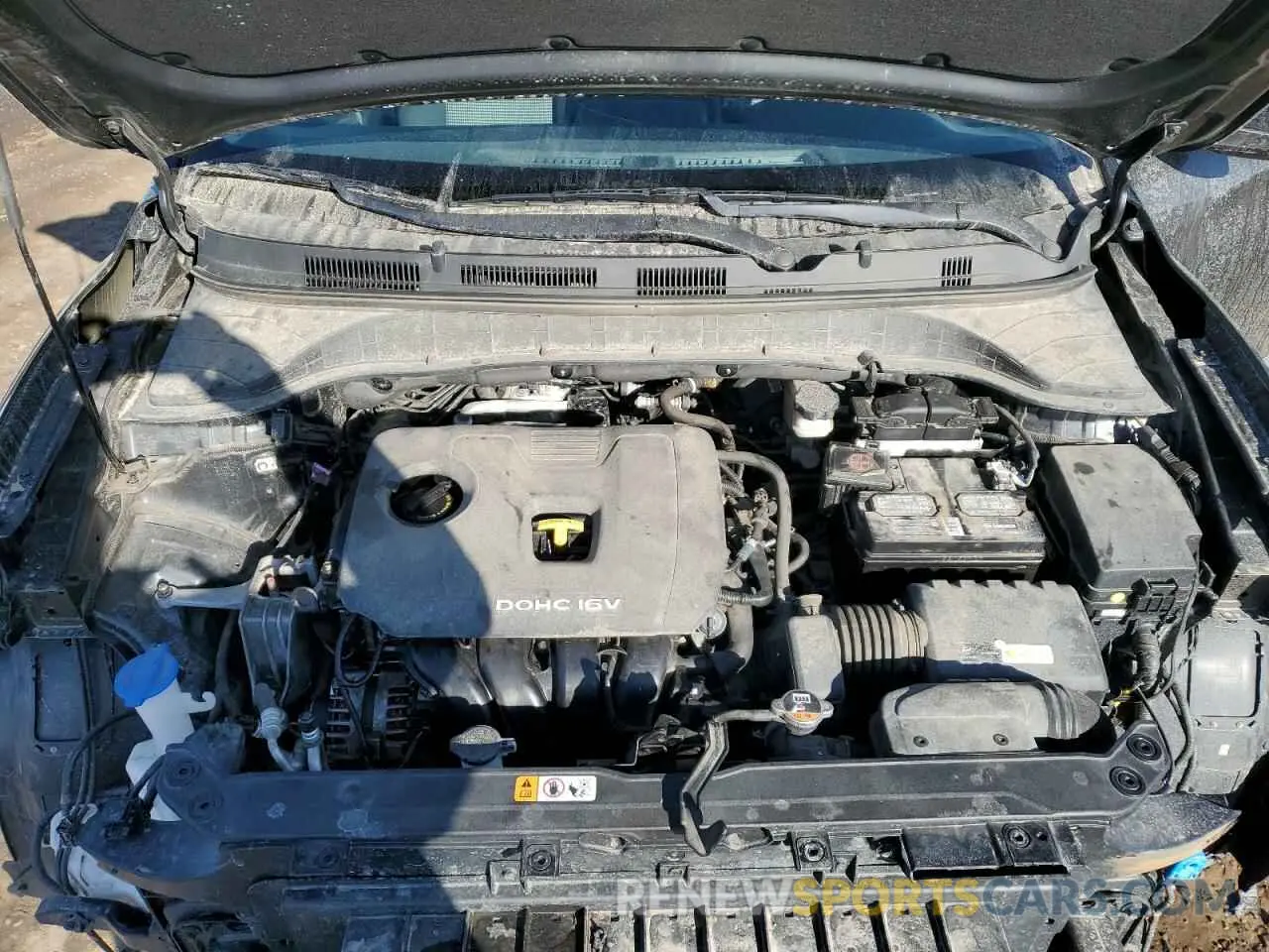 12 Photograph of a damaged car KM8K2CAA3MU730667 HYUNDAI KONA 2021
