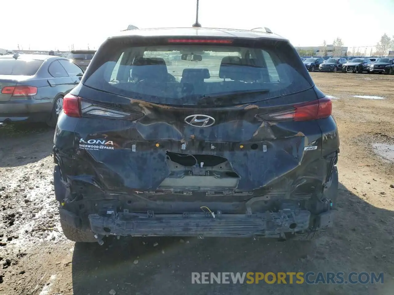 6 Photograph of a damaged car KM8K2CAA3MU730667 HYUNDAI KONA 2021