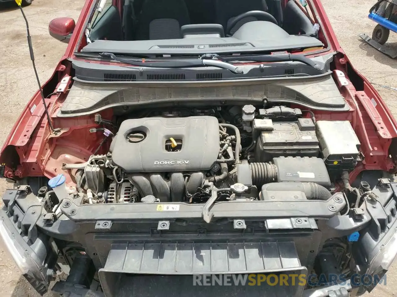11 Photograph of a damaged car KM8K2CAA4MU716647 HYUNDAI KONA 2021