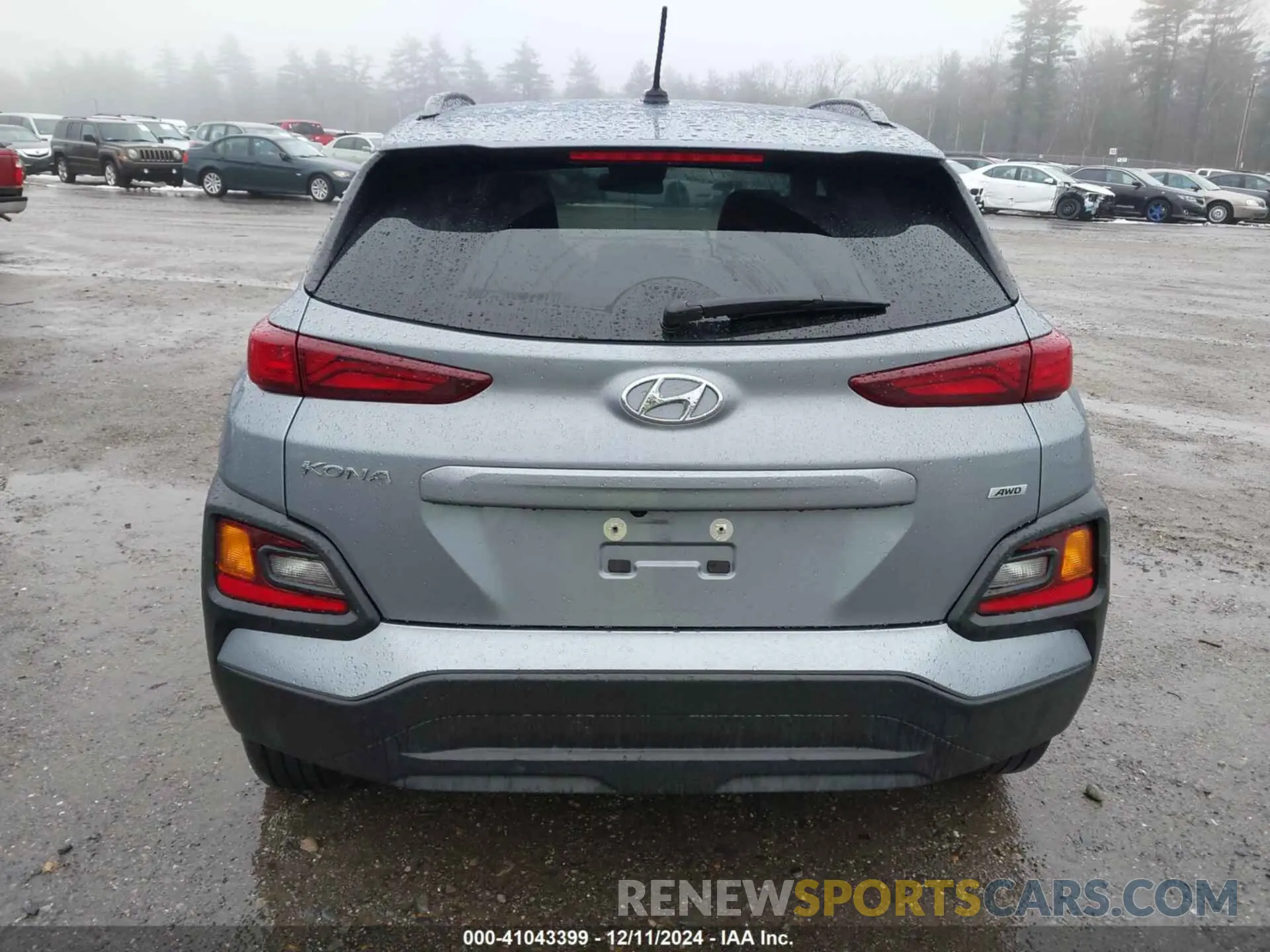 16 Photograph of a damaged car KM8K2CAA4MU721167 HYUNDAI KONA 2021