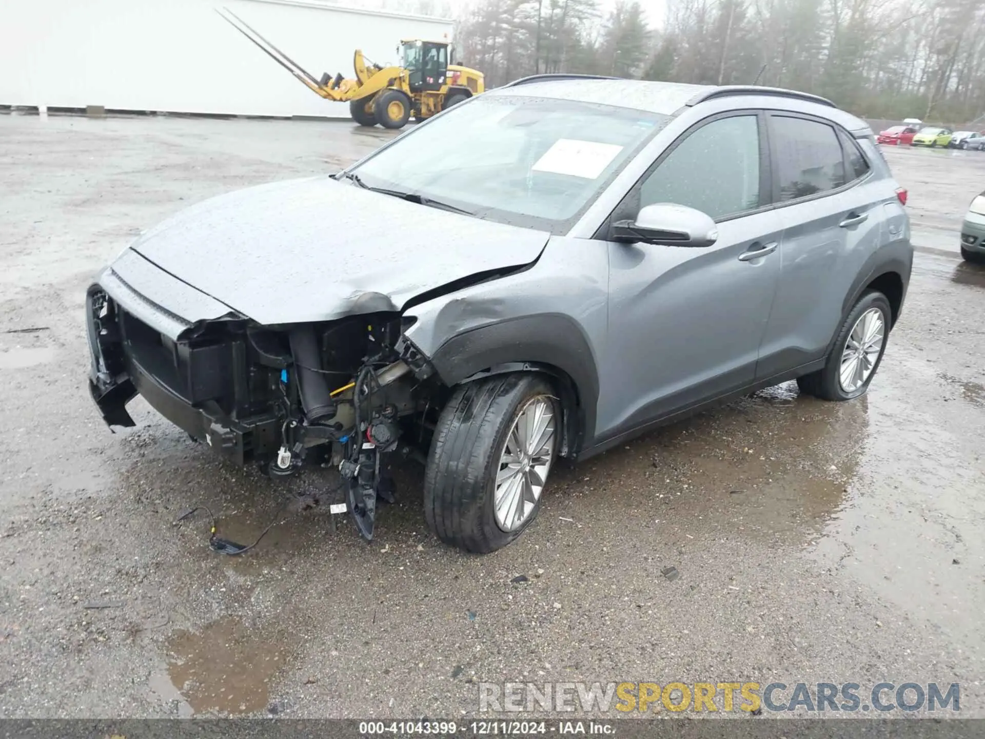 2 Photograph of a damaged car KM8K2CAA4MU721167 HYUNDAI KONA 2021