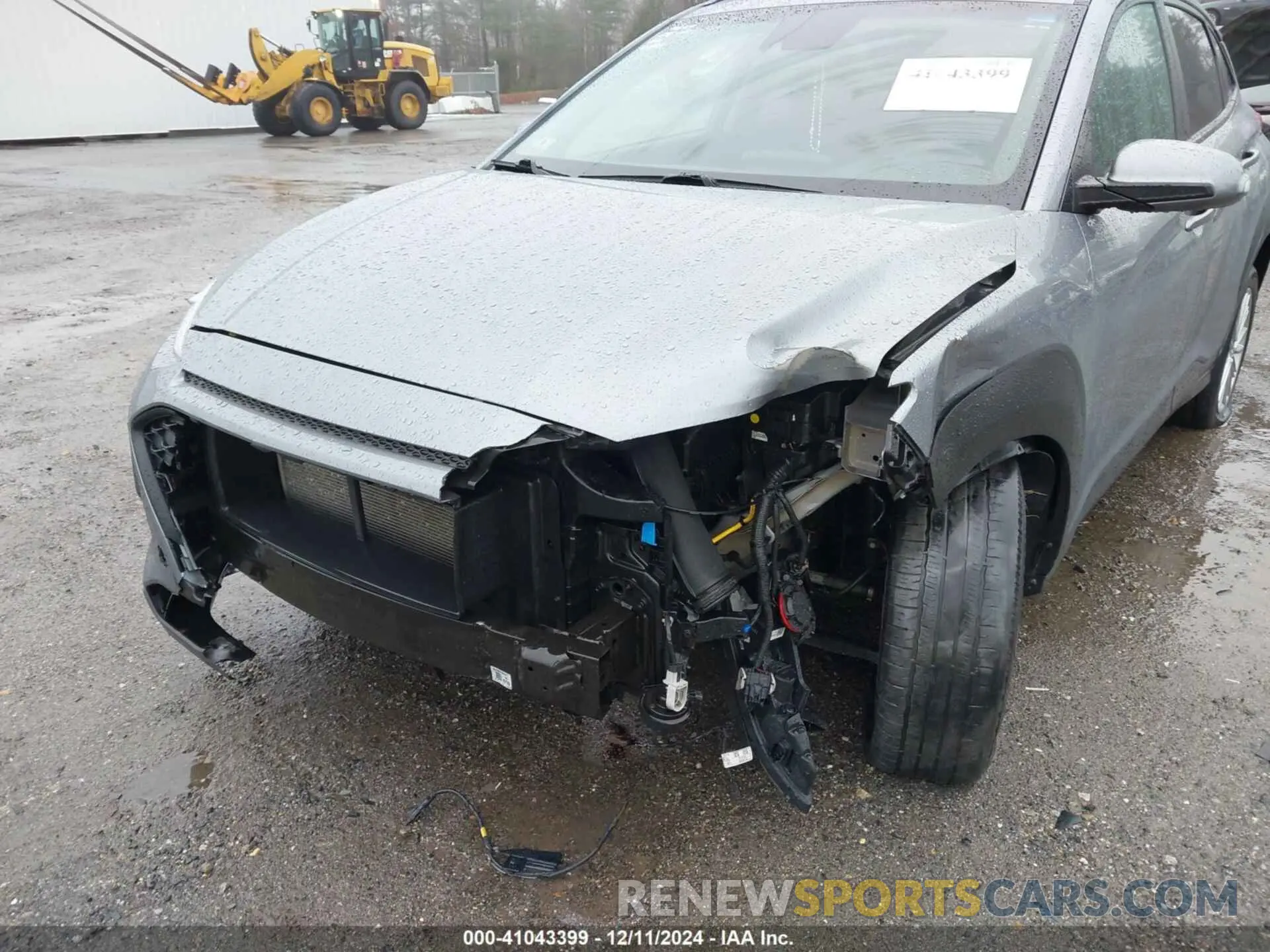 6 Photograph of a damaged car KM8K2CAA4MU721167 HYUNDAI KONA 2021