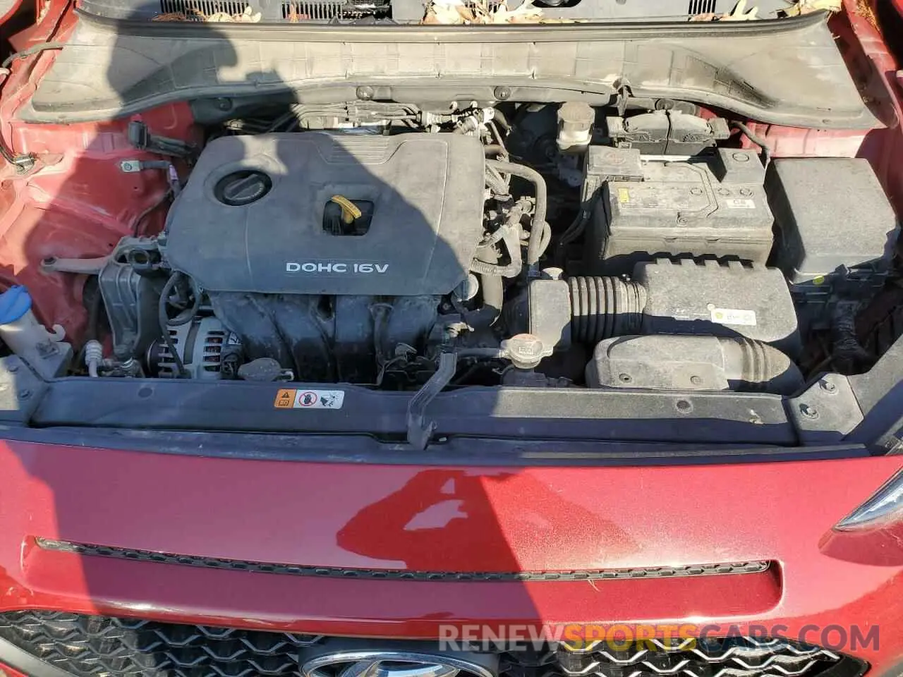 11 Фотография поврежденного автомобиля KM8K2CAA7MU649753 HYUNDAI KONA 2021