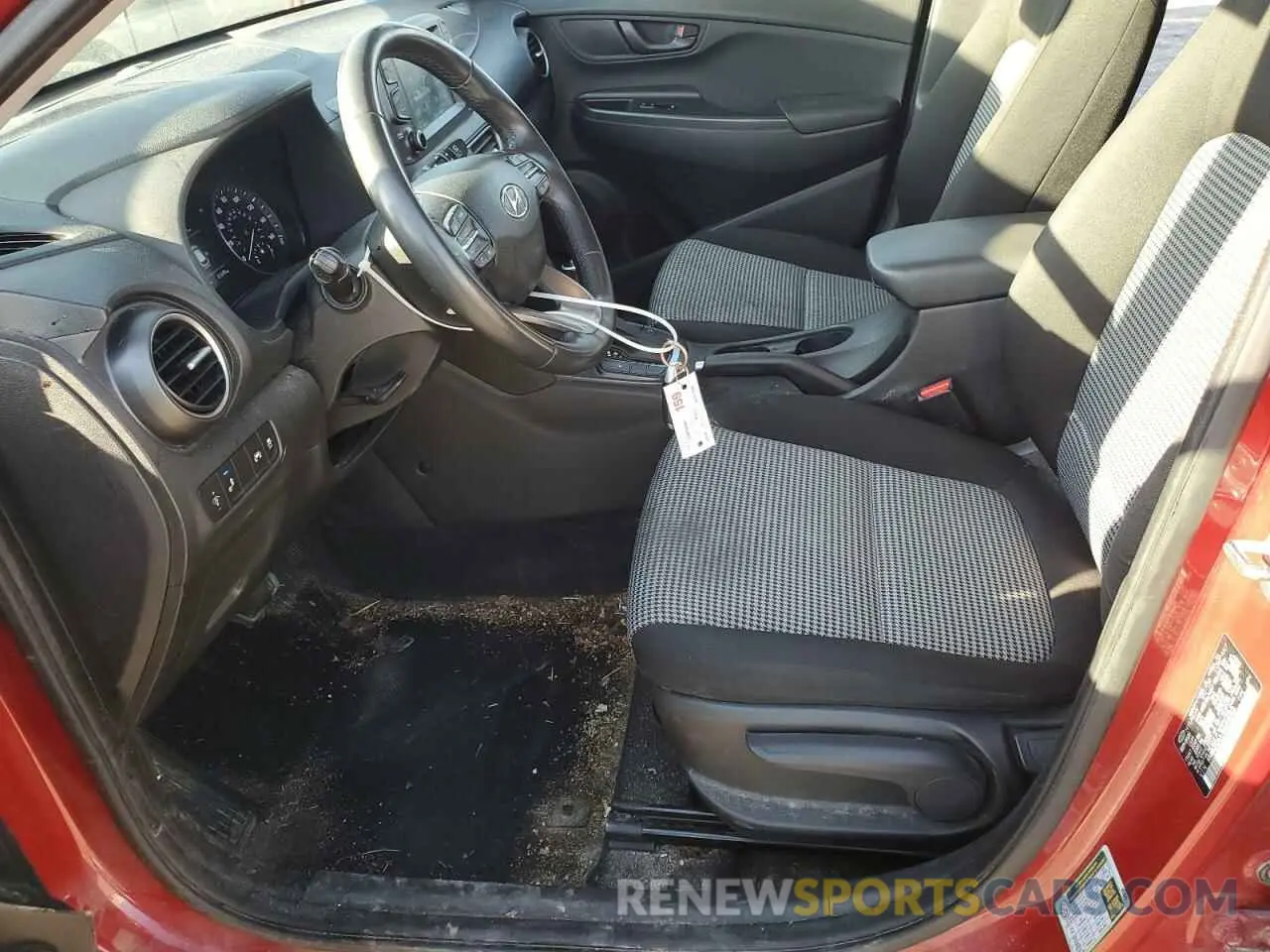 7 Фотография поврежденного автомобиля KM8K2CAA7MU649753 HYUNDAI KONA 2021