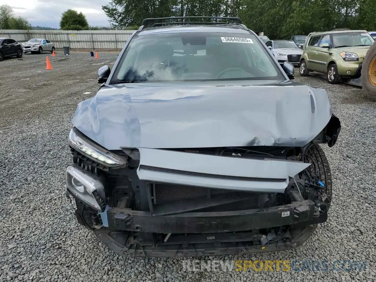 5 Photograph of a damaged car KM8K2CAA9MU605155 HYUNDAI KONA 2021