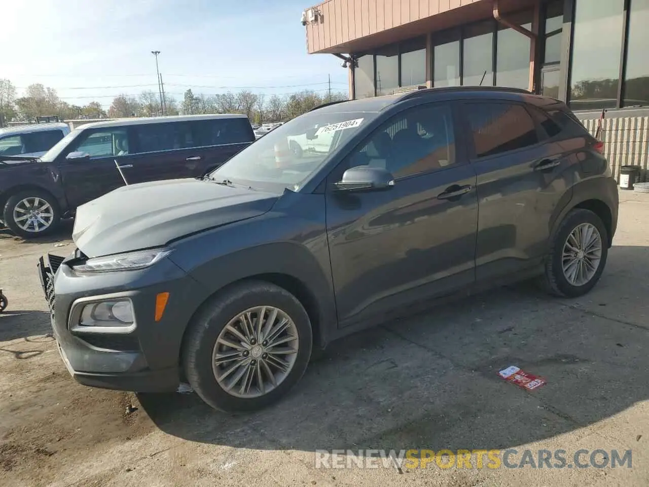 1 Фотография поврежденного автомобиля KM8K2CAA9MU616348 HYUNDAI KONA 2021