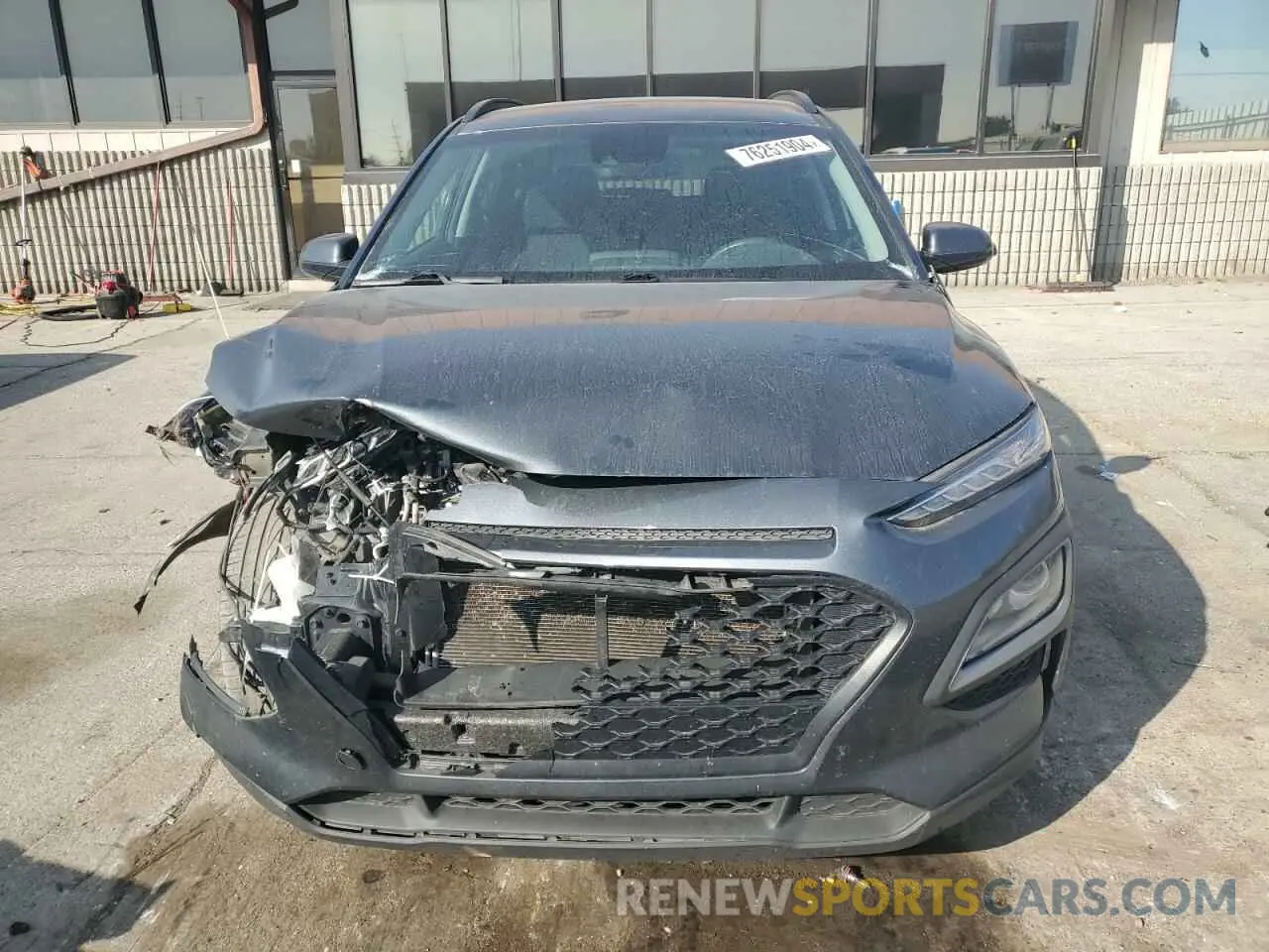 5 Фотография поврежденного автомобиля KM8K2CAA9MU616348 HYUNDAI KONA 2021