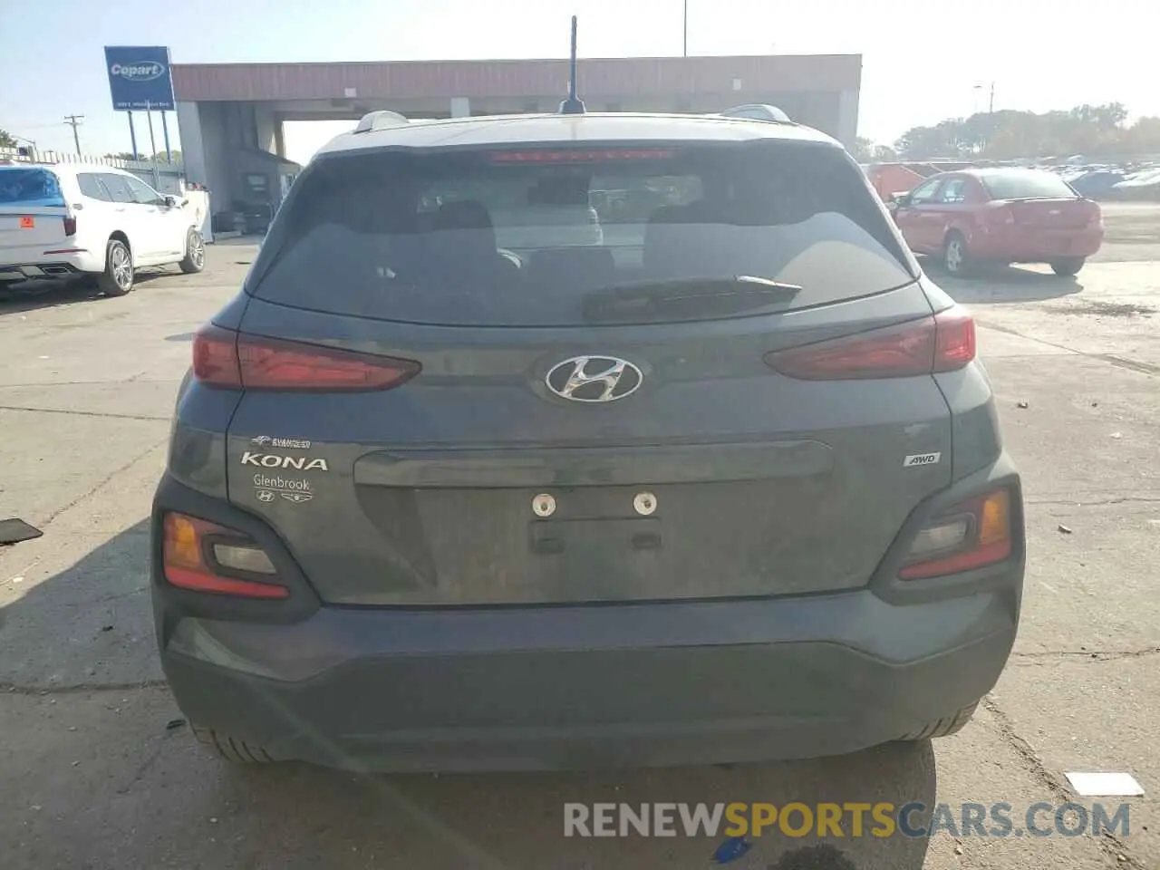 6 Фотография поврежденного автомобиля KM8K2CAA9MU616348 HYUNDAI KONA 2021