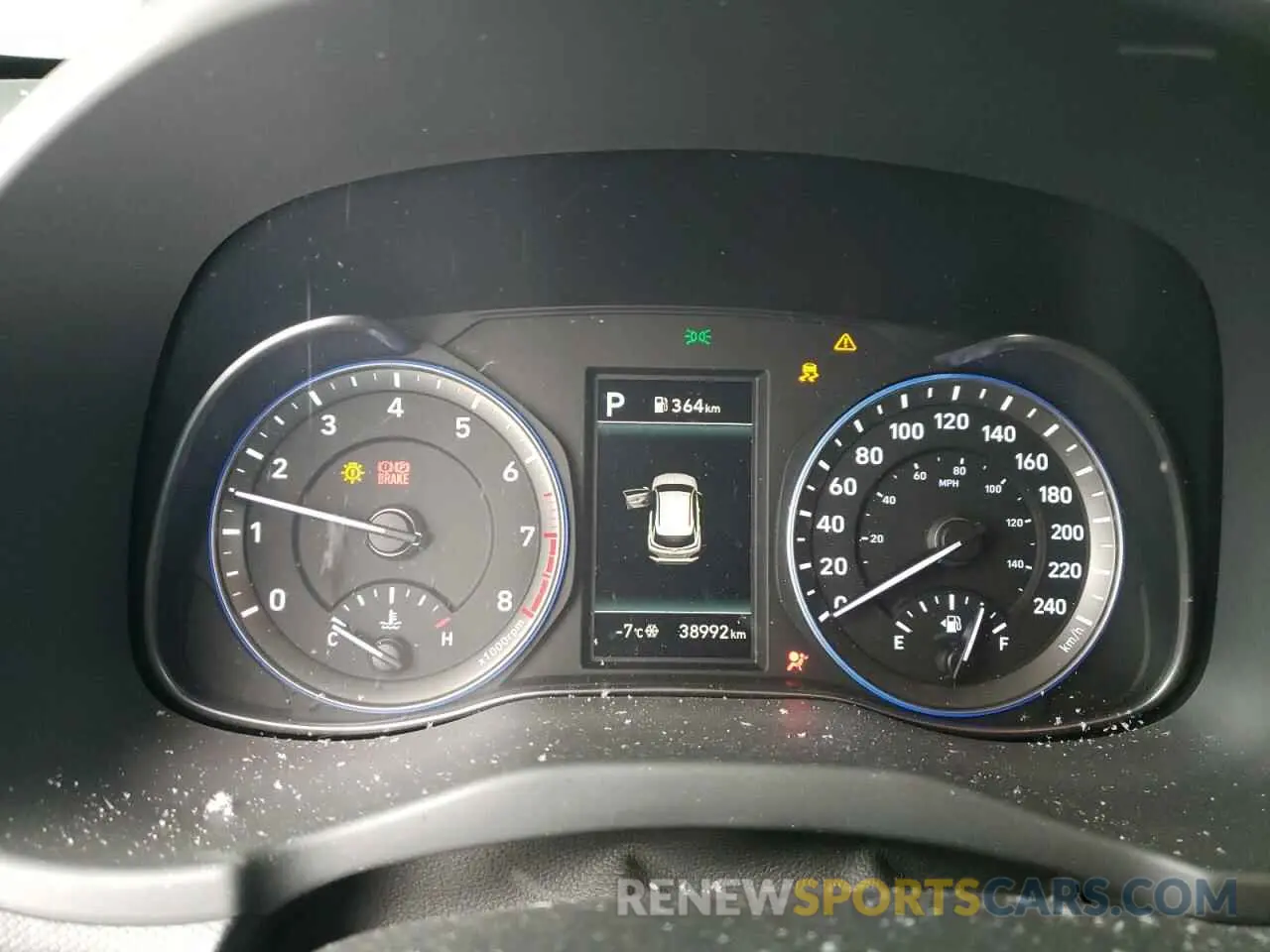 9 Photograph of a damaged car KM8K2CAA9MU749515 HYUNDAI KONA 2021