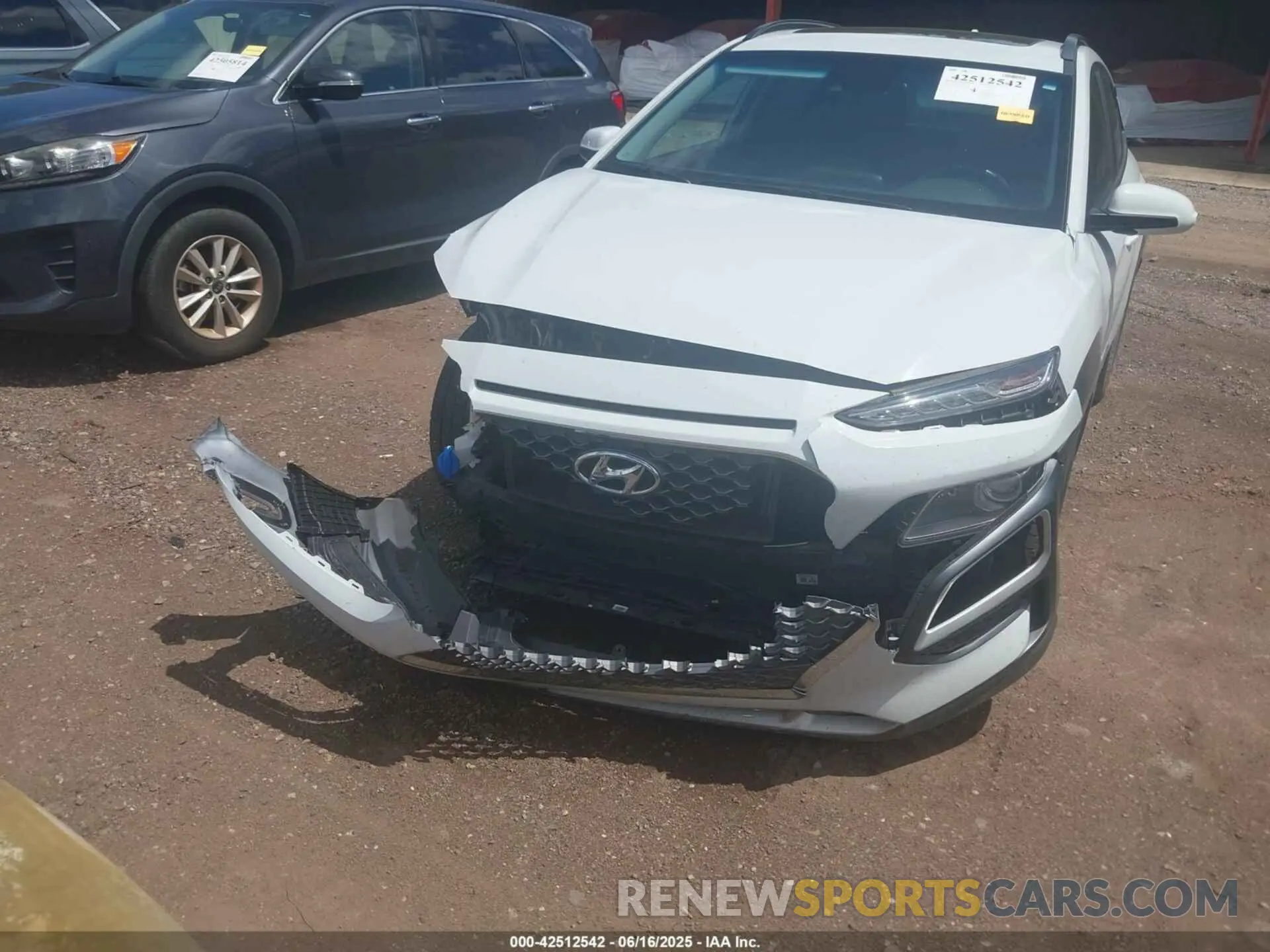 6 Photograph of a damaged car KM8K33A50MU661968 HYUNDAI KONA 2021