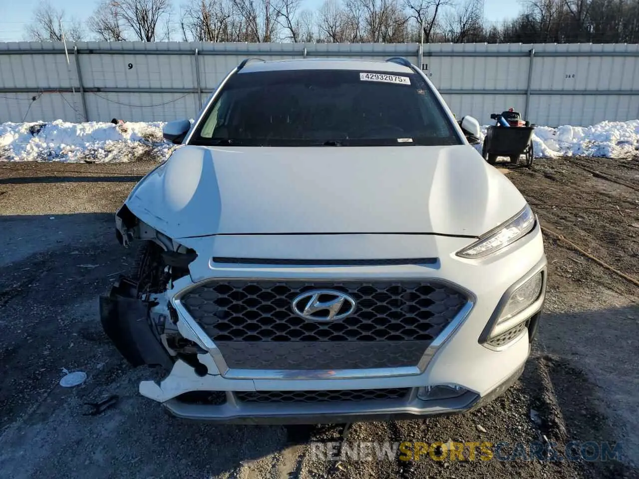 5 Photograph of a damaged car KM8K33A53MU602509 HYUNDAI KONA 2021