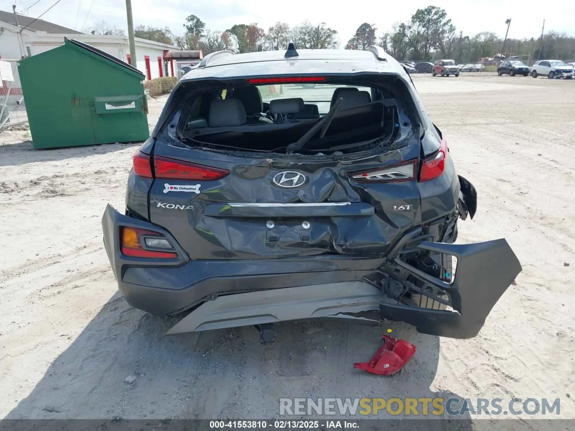 17 Photograph of a damaged car KM8K33A56MU662901 HYUNDAI KONA 2021