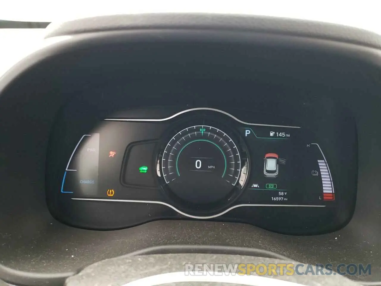 9 Photograph of a damaged car KM8K33AG1MU123037 HYUNDAI KONA 2021