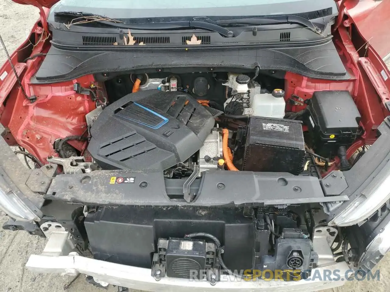 11 Photograph of a damaged car KM8K33AG7MU103164 HYUNDAI KONA 2021