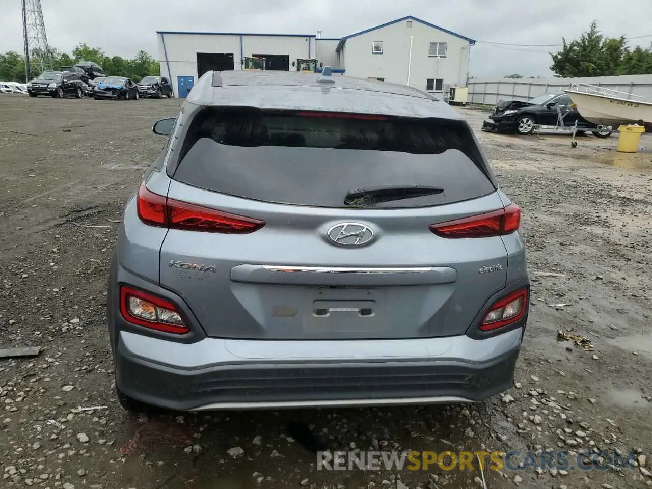 6 Photograph of a damaged car KM8K33AG9MU118295 HYUNDAI KONA 2021