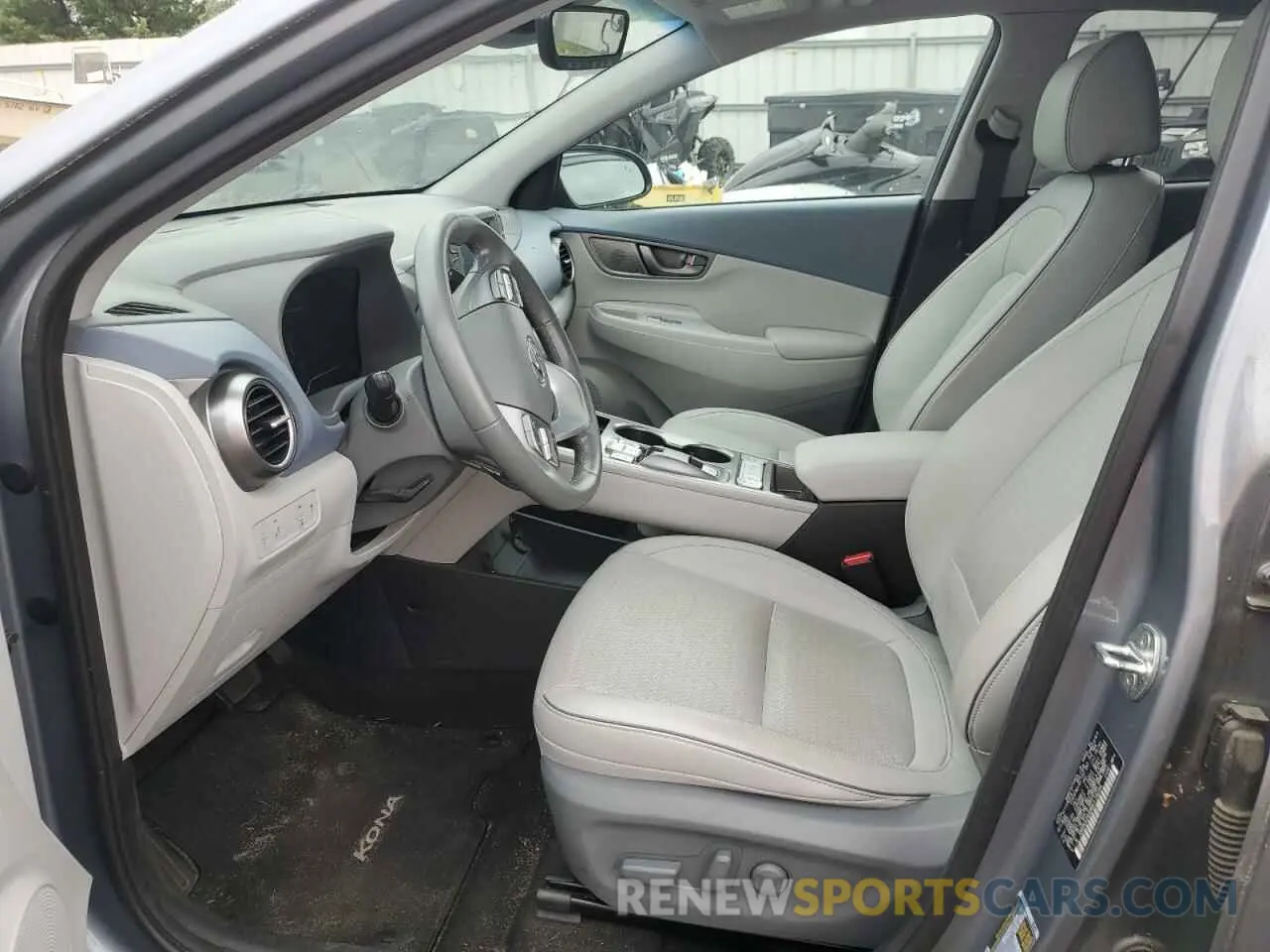 7 Photograph of a damaged car KM8K33AG9MU118295 HYUNDAI KONA 2021