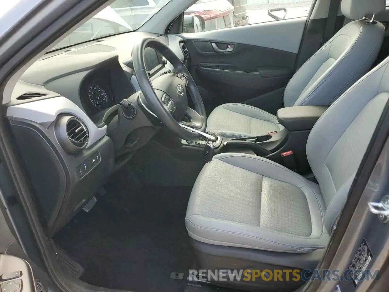 7 Photograph of a damaged car KM8K3CA51MU659243 HYUNDAI KONA 2021