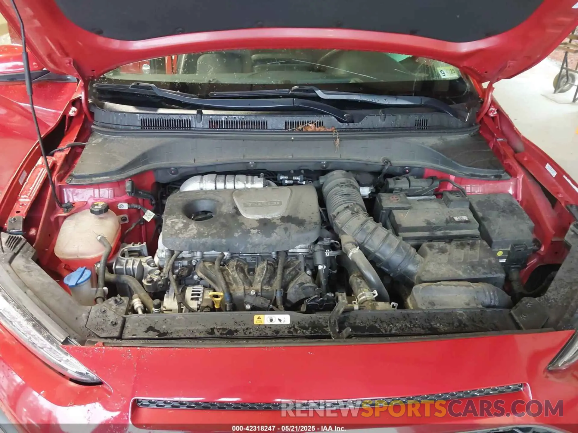 10 Photograph of a damaged car KM8K3CA51MU671506 HYUNDAI KONA 2021