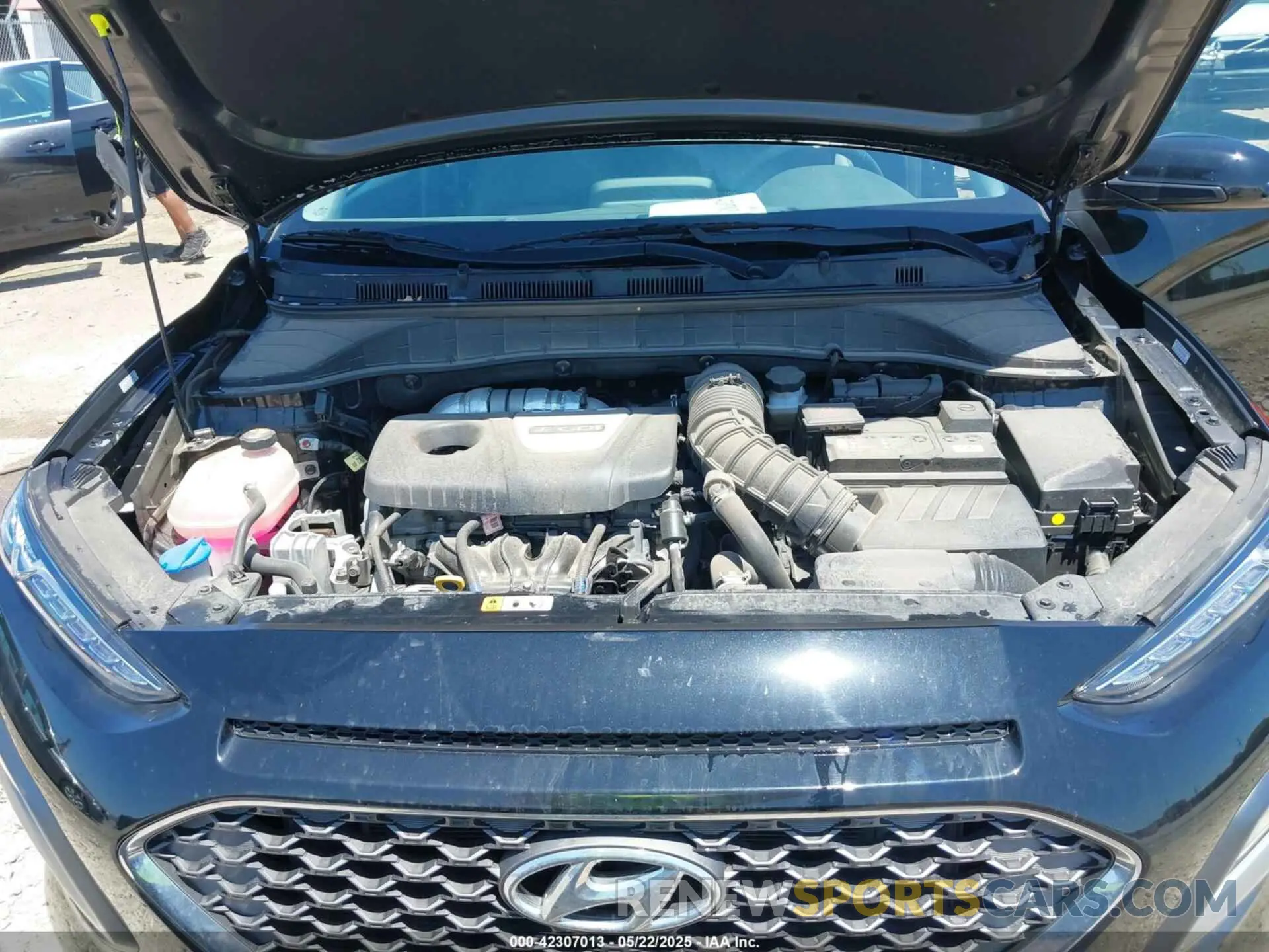 10 Фотография поврежденного автомобиля KM8K3CA52MU667416 HYUNDAI KONA 2021