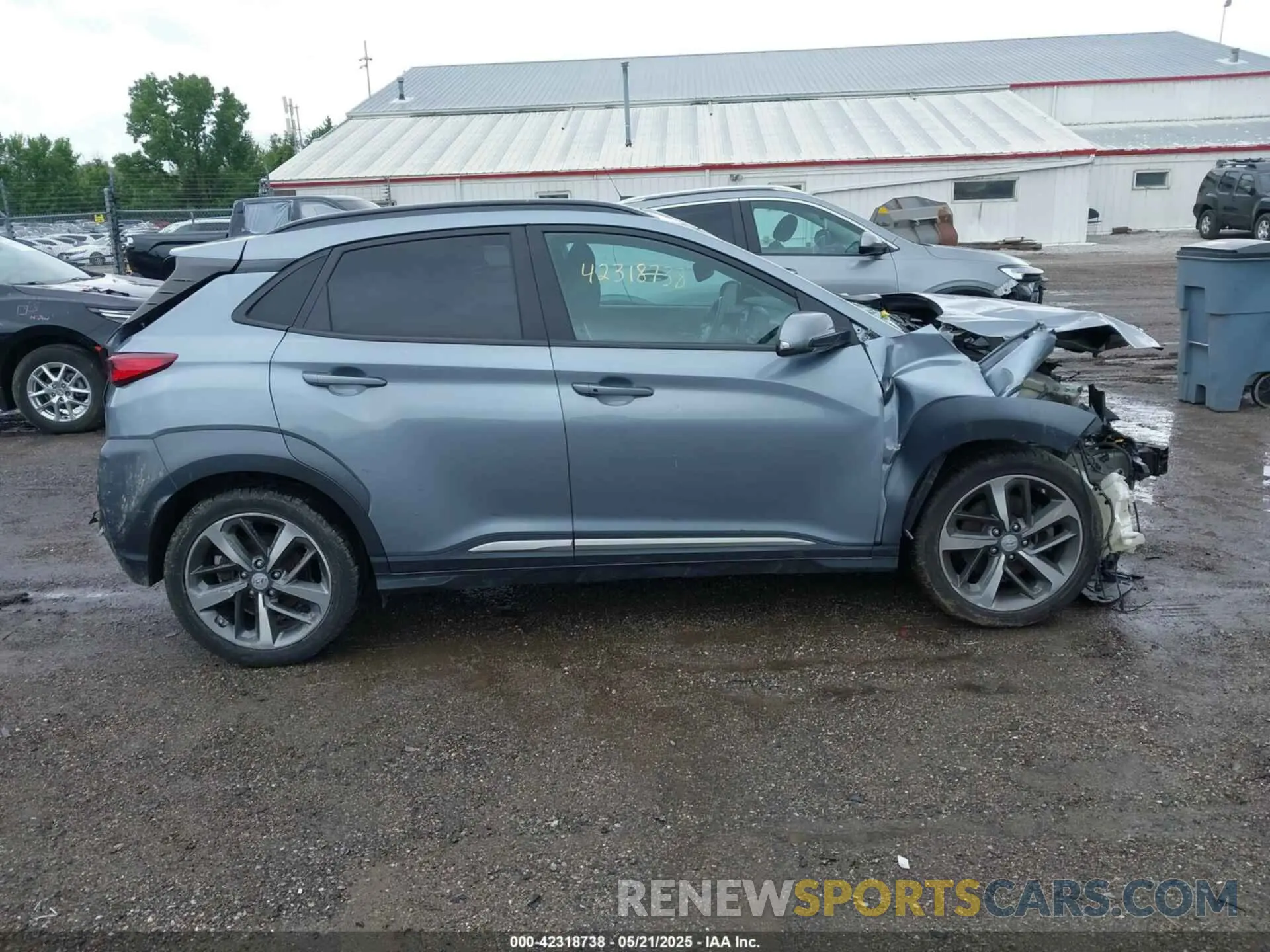 13 Photograph of a damaged car KM8K3CA53MU729261 HYUNDAI KONA 2021