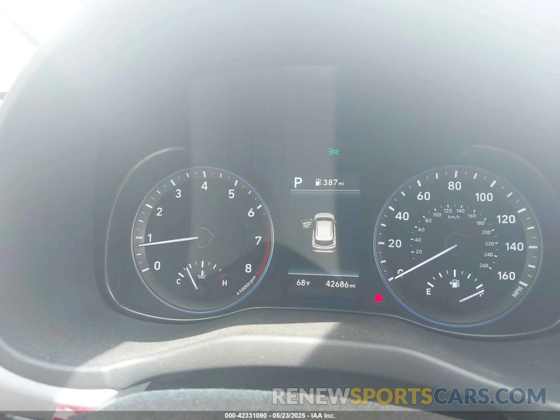 7 Photograph of a damaged car KM8K3CA54MU744061 HYUNDAI KONA 2021
