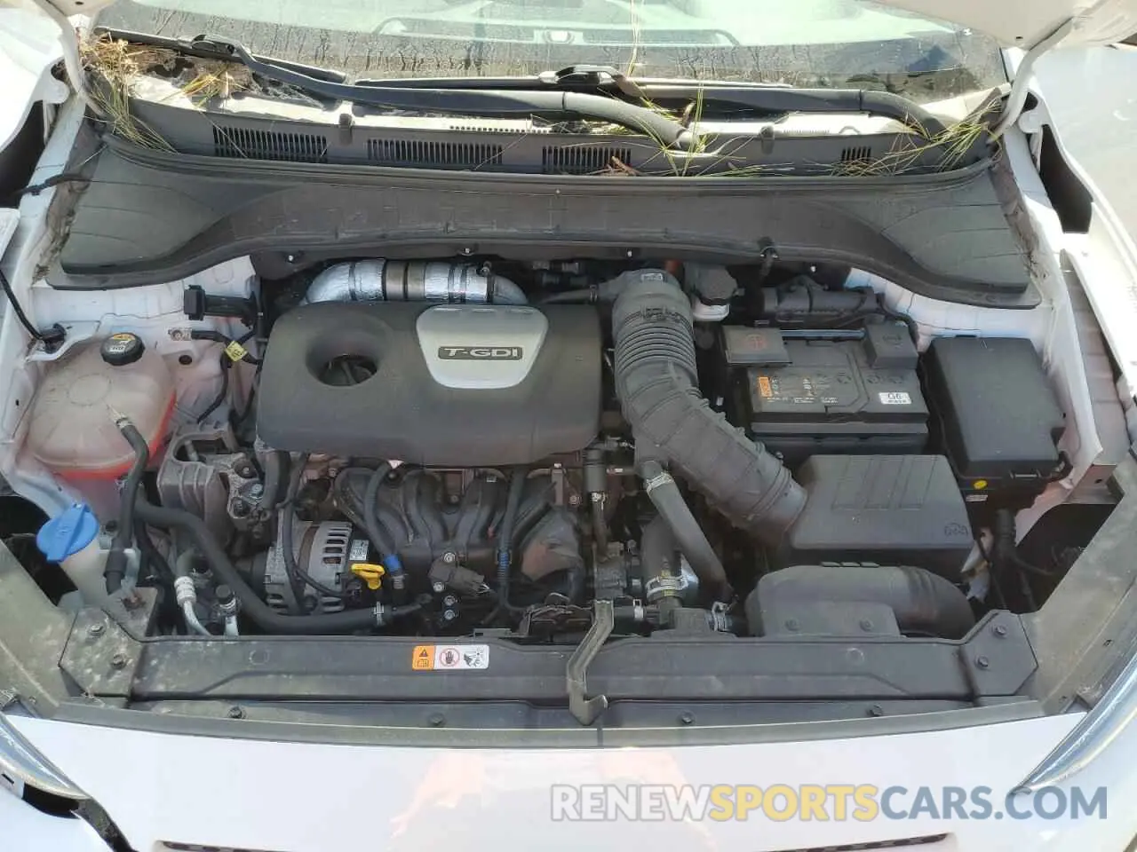 12 Photograph of a damaged car KM8K3CA58MU670529 HYUNDAI KONA 2021