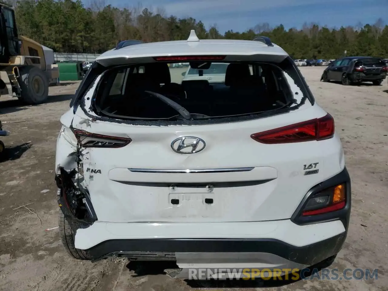 6 Photograph of a damaged car KM8K3CA58MU670529 HYUNDAI KONA 2021