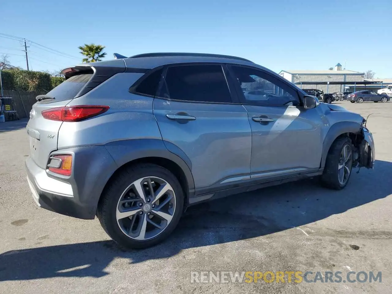 3 Photograph of a damaged car KM8K53A52MU679799 HYUNDAI KONA 2021