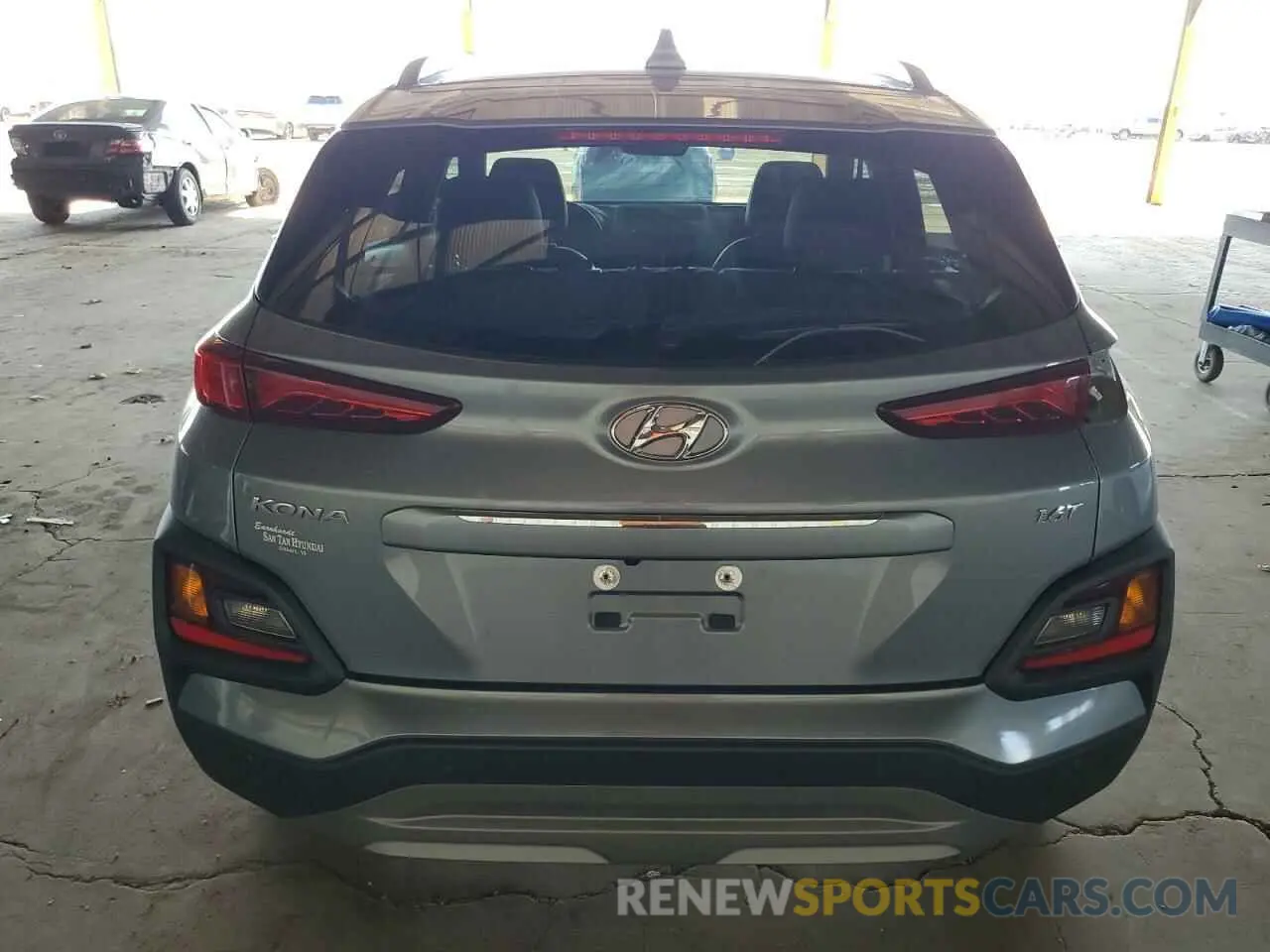 6 Photograph of a damaged car KM8K53A55MU617622 HYUNDAI KONA 2021