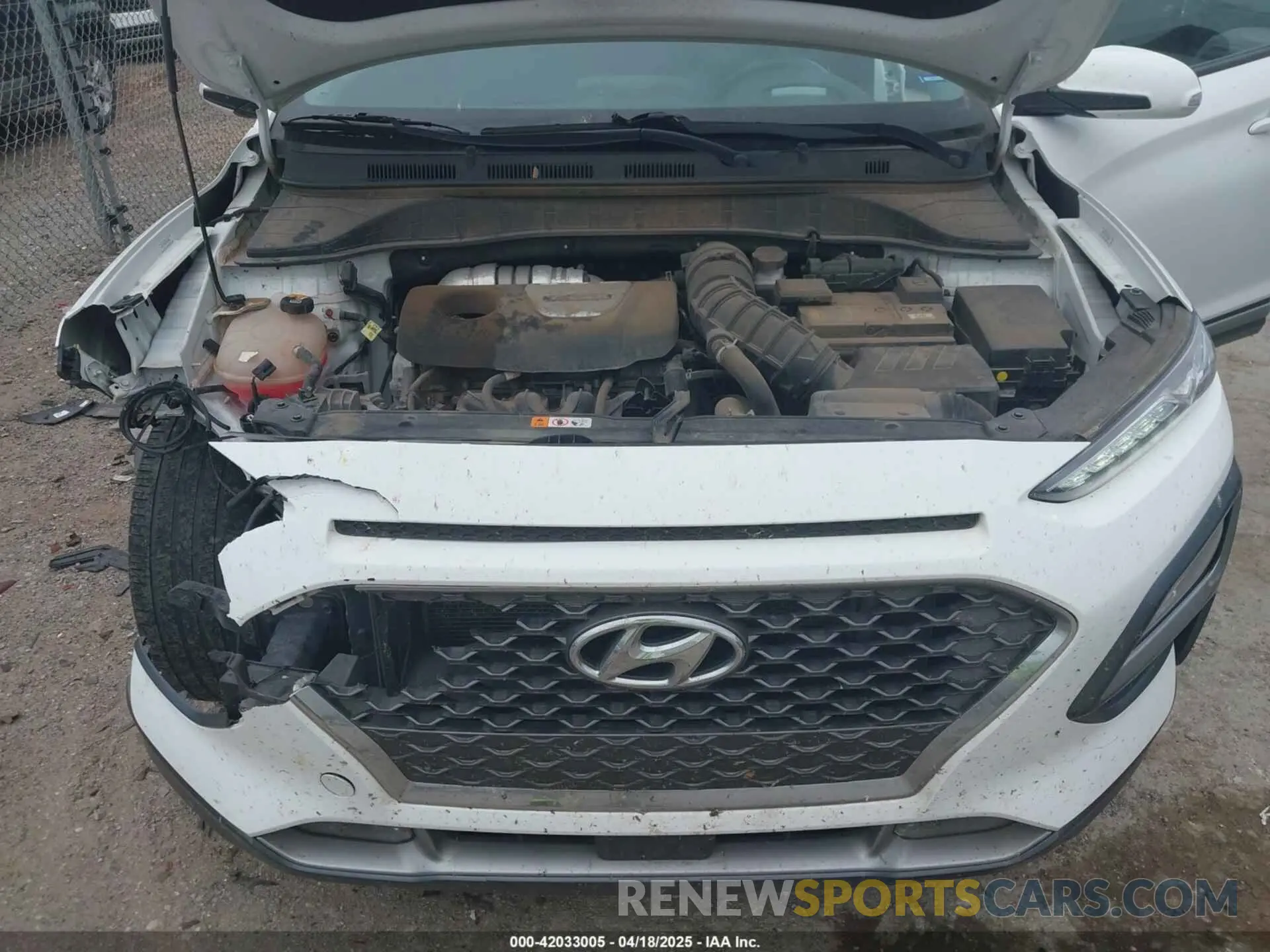 10 Photograph of a damaged car KM8K53A57MU715874 HYUNDAI KONA 2021