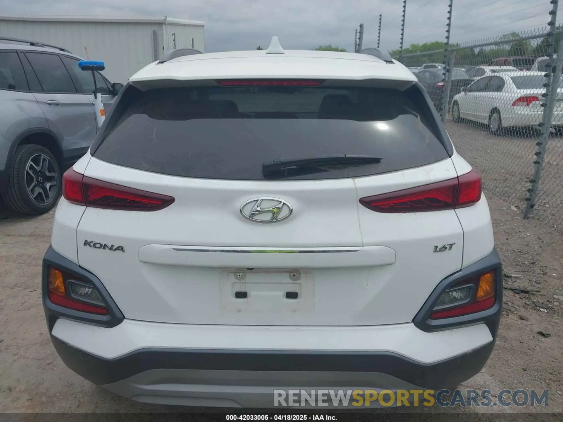 16 Photograph of a damaged car KM8K53A57MU715874 HYUNDAI KONA 2021