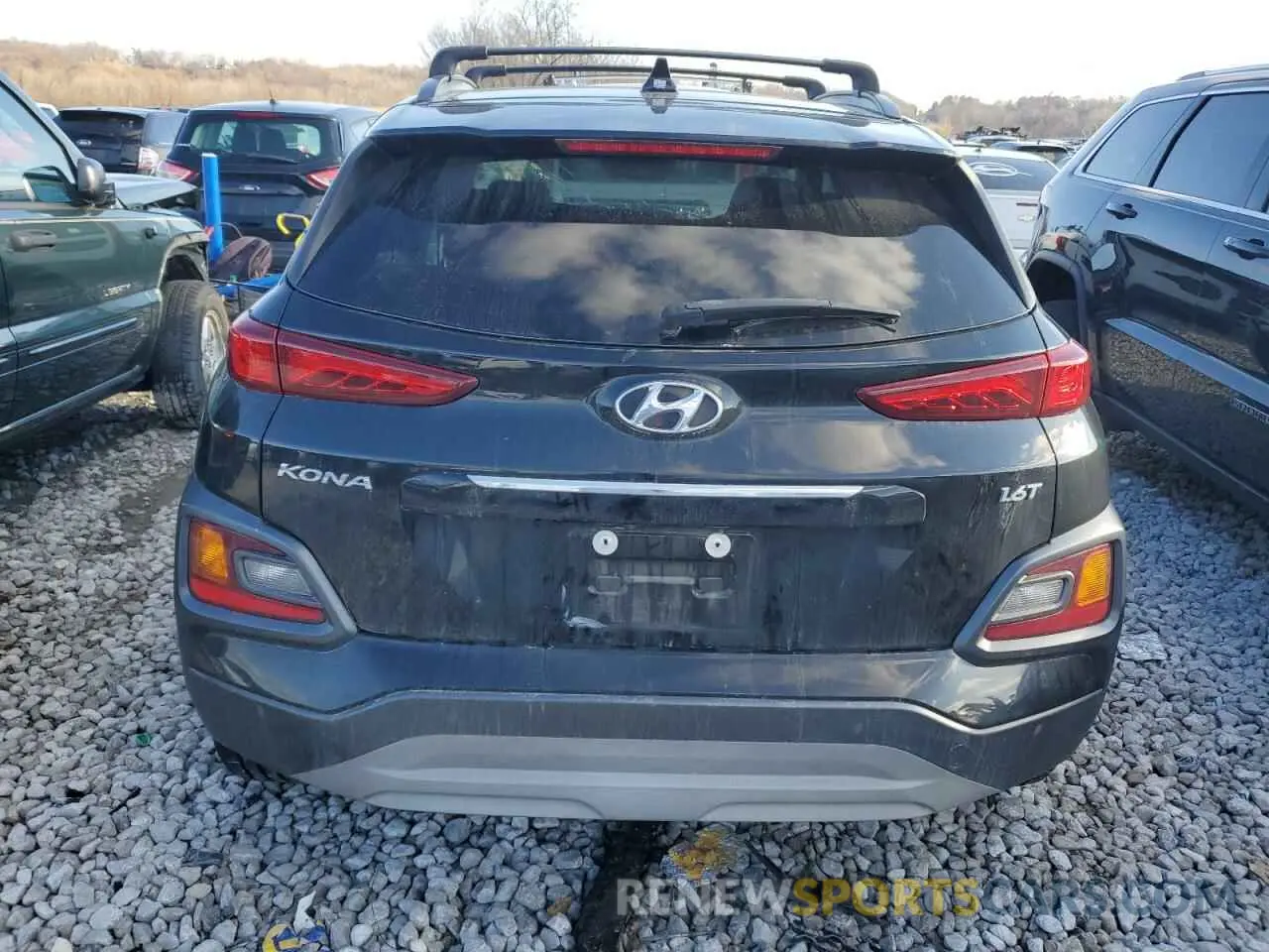 6 Photograph of a damaged car KM8K53A58MU651375 HYUNDAI KONA 2021