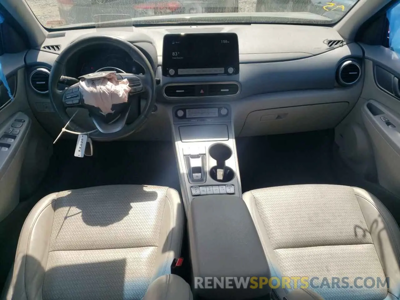 8 Photograph of a damaged car KM8K53AG6MU130415 HYUNDAI KONA 2021