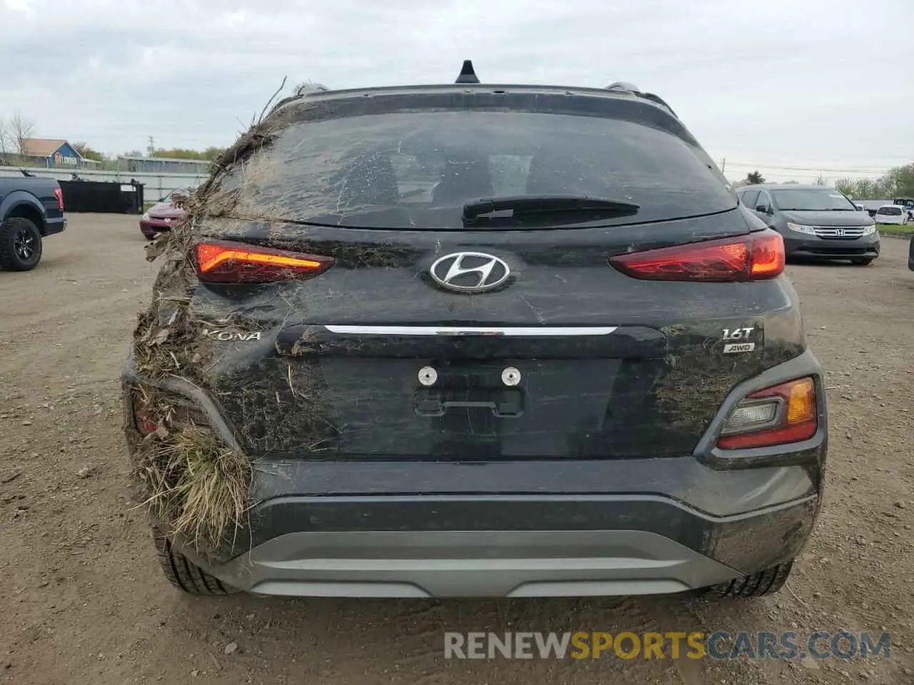6 Photograph of a damaged car KM8K5CA51MU748661 HYUNDAI KONA 2021