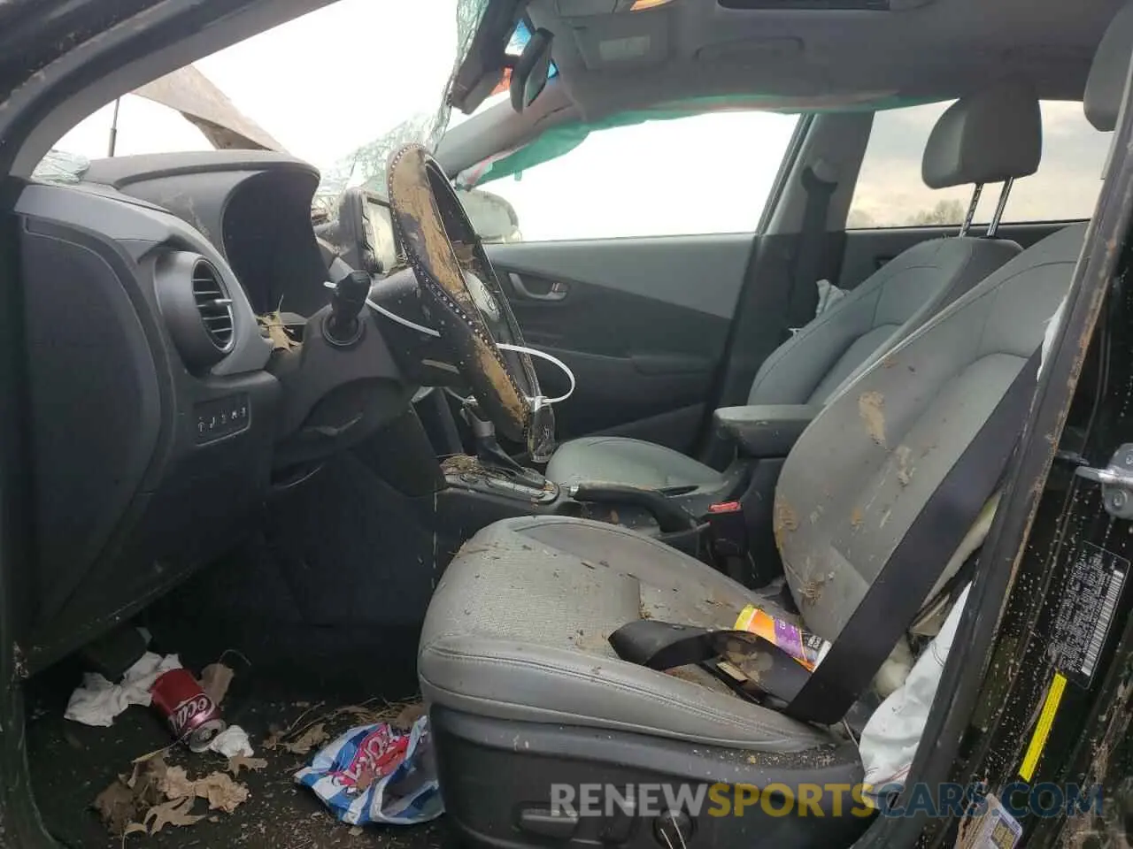 7 Photograph of a damaged car KM8K5CA51MU748661 HYUNDAI KONA 2021