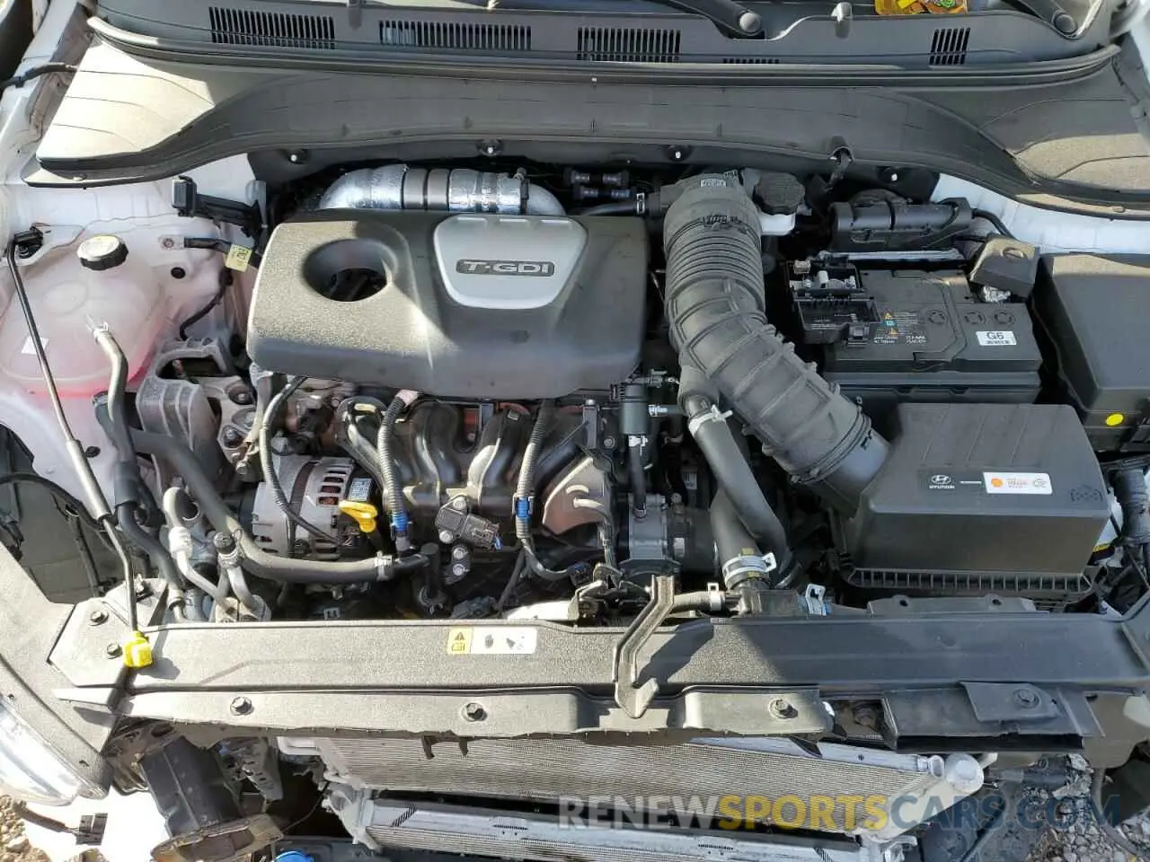 12 Photograph of a damaged car KM8K5CA57MU743691 HYUNDAI KONA 2021