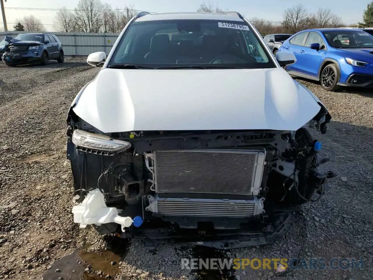 5 Photograph of a damaged car KM8K5CA57MU743691 HYUNDAI KONA 2021