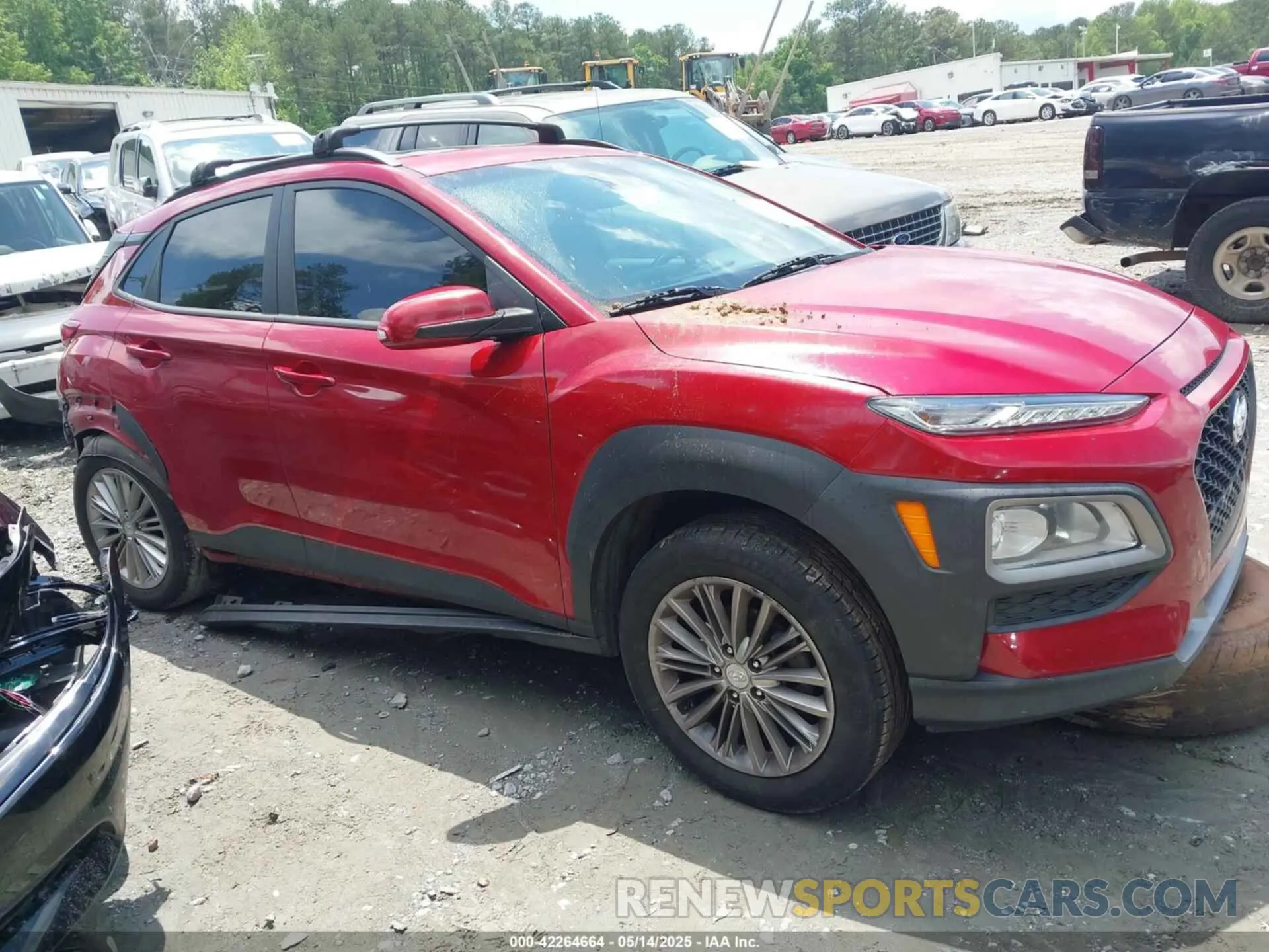 1 Photograph of a damaged car KM8K62AAXMU613795 HYUNDAI KONA 2021